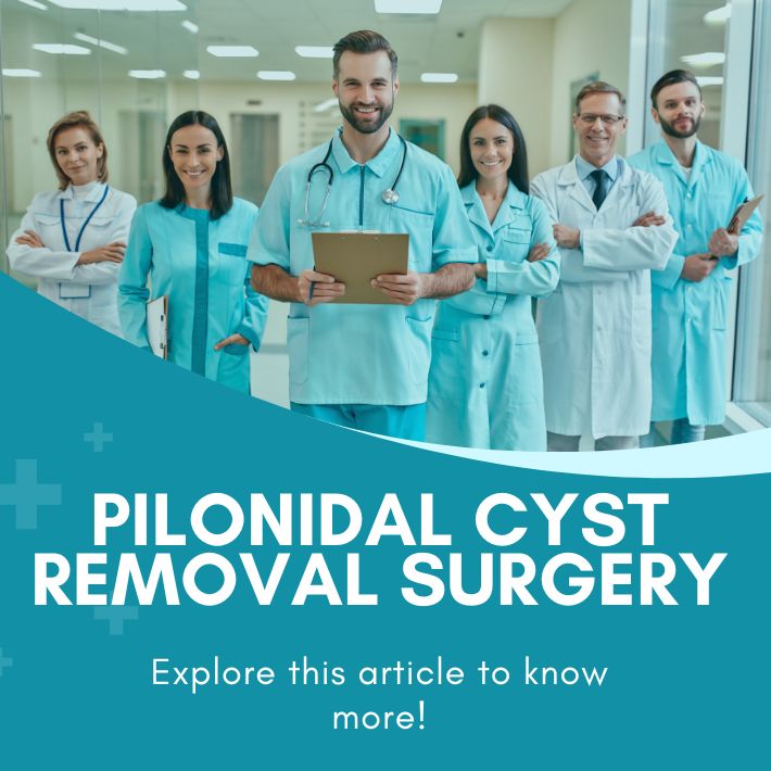 pilonidal cyst removal surgery